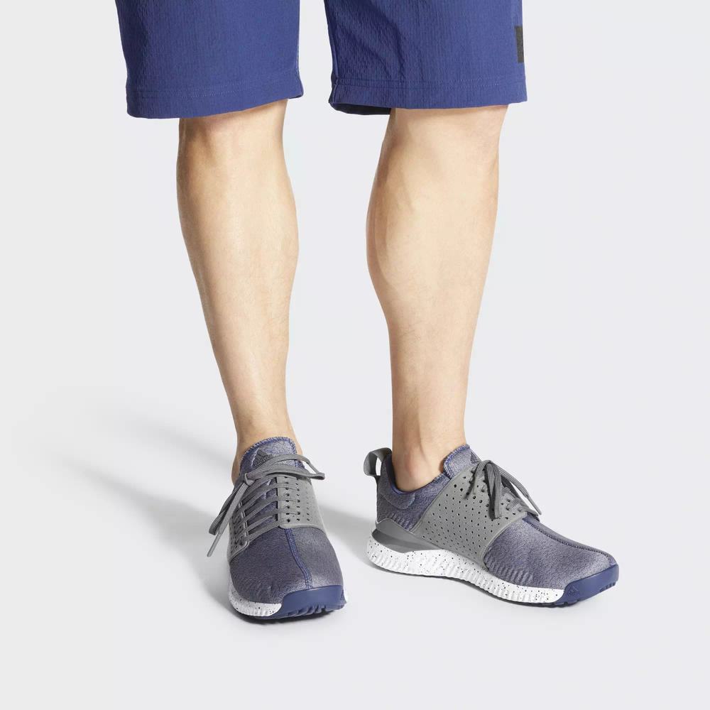 Adidas Adicross Bounce Tenis De Golf Azules Para Hombre (MX-24073)